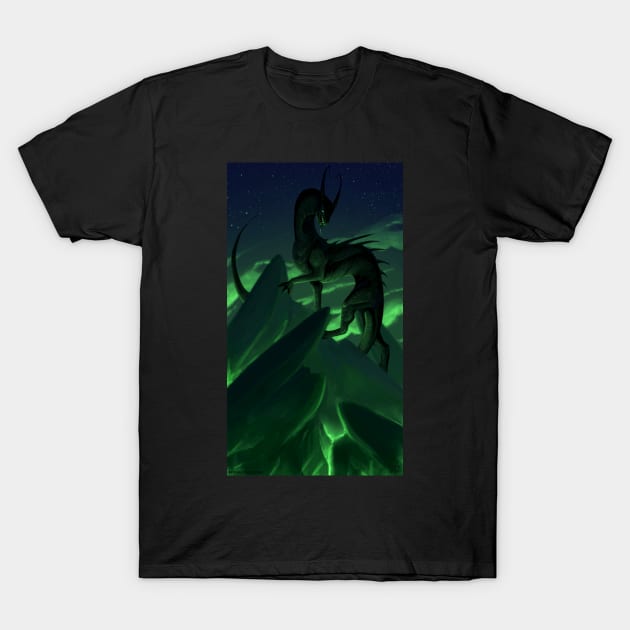 Acid dragon T-Shirt by Interfector